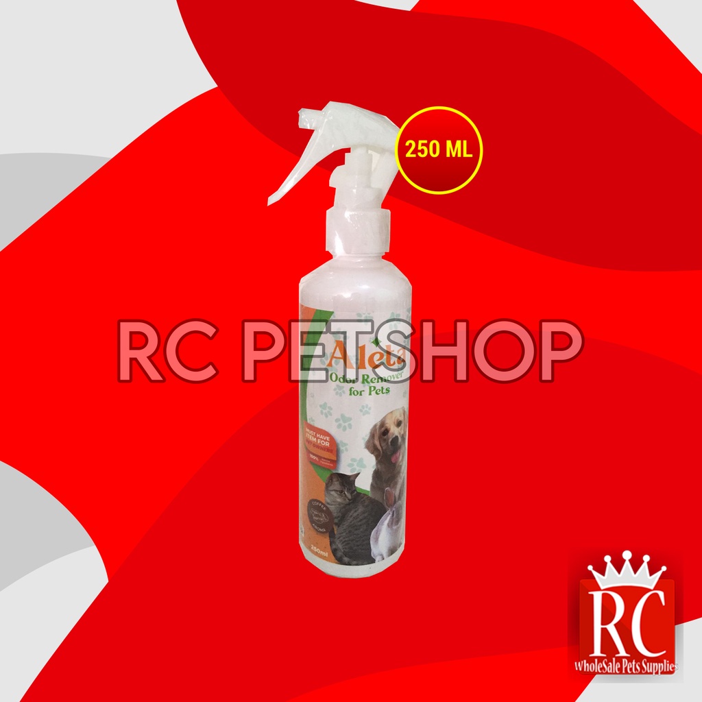 Aleta Pet Odor Remove Penghilang Bau Pipis Kandang Kucing Anjing 250ML