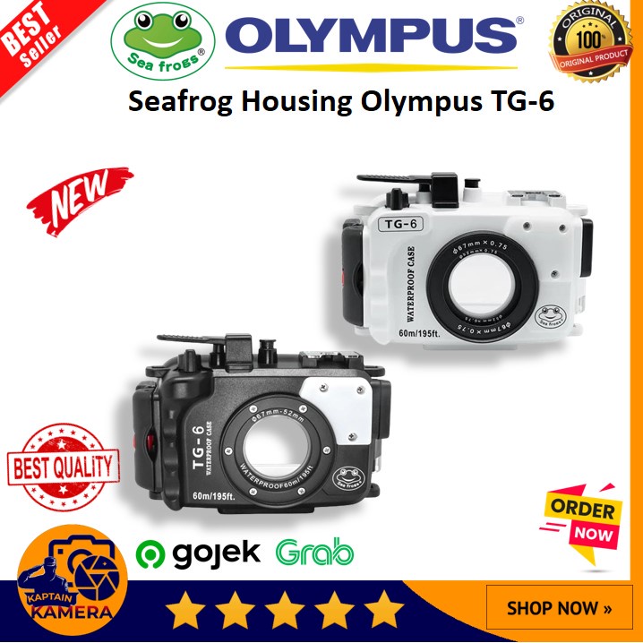 Seafrog Housing Olympus TG-6 TG6 Diving Underwater Waterproof