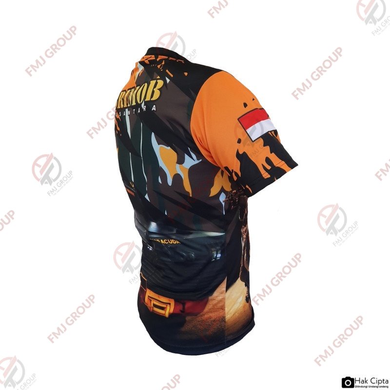 Kaos Dry Fit BRIMOB / Kaos Jersey KORPS BRIMOB Full Print - DryFit I1