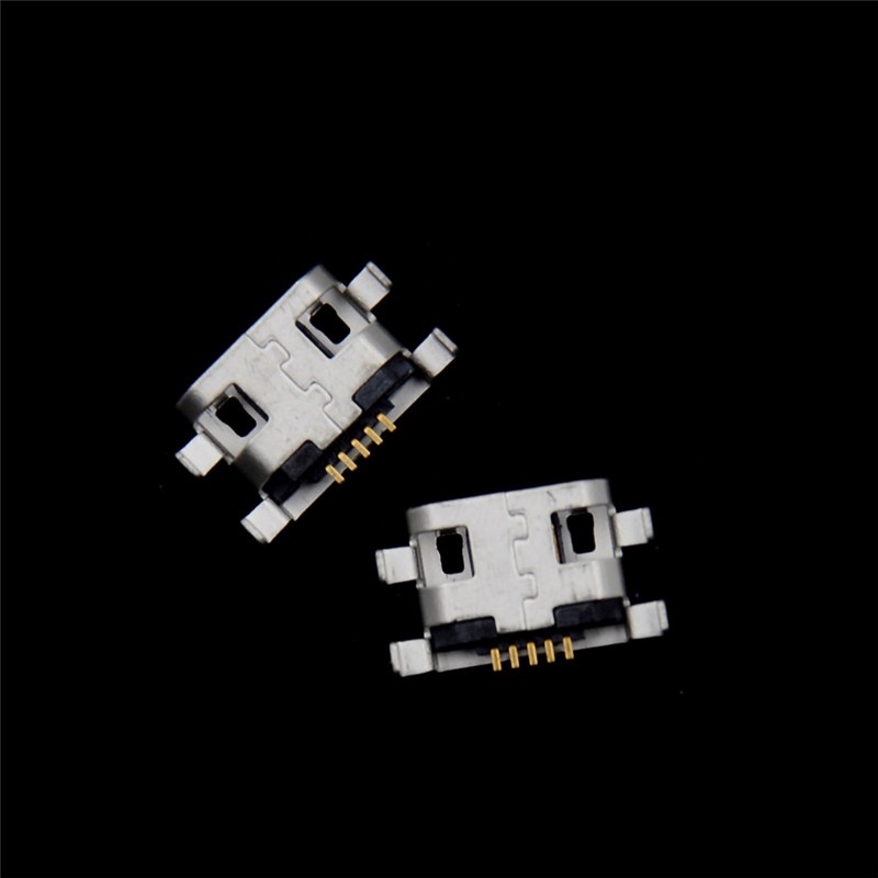 Seasonoun 20pcs Micro USB 5pin B Type Female Connector Jack Charging Socket.