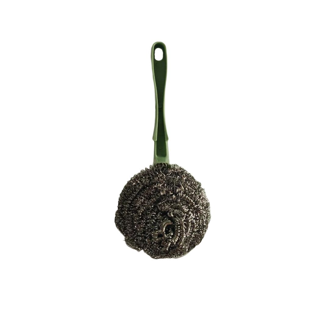 Abs Sikat Pembersih Kawat Baja Gagang Panjang Dapur Rumah Bangku Masak Mangkok Nampan Piring Panci Wajan Brushes Aksesoris