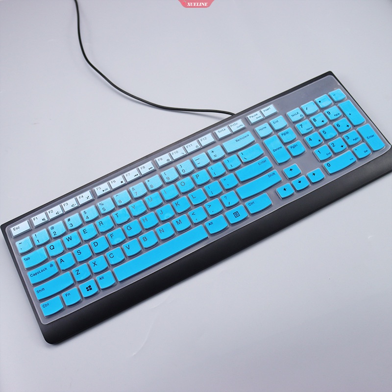 1pc Lenovo KBRFBU71+MORFKHO Serba MK21 Keyboard Komputer Desktop Silikon Transparan Penutup Pelindung Tahan Air Tahan Debu Film Pelindung [ZXL]