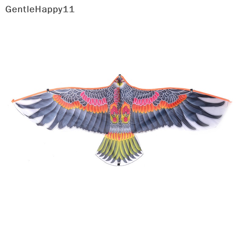 Gentlehappy 1PC Flat Eagle Bird Layangan Anak Burung Terbang Layangan Mainan Taman Outdoor id