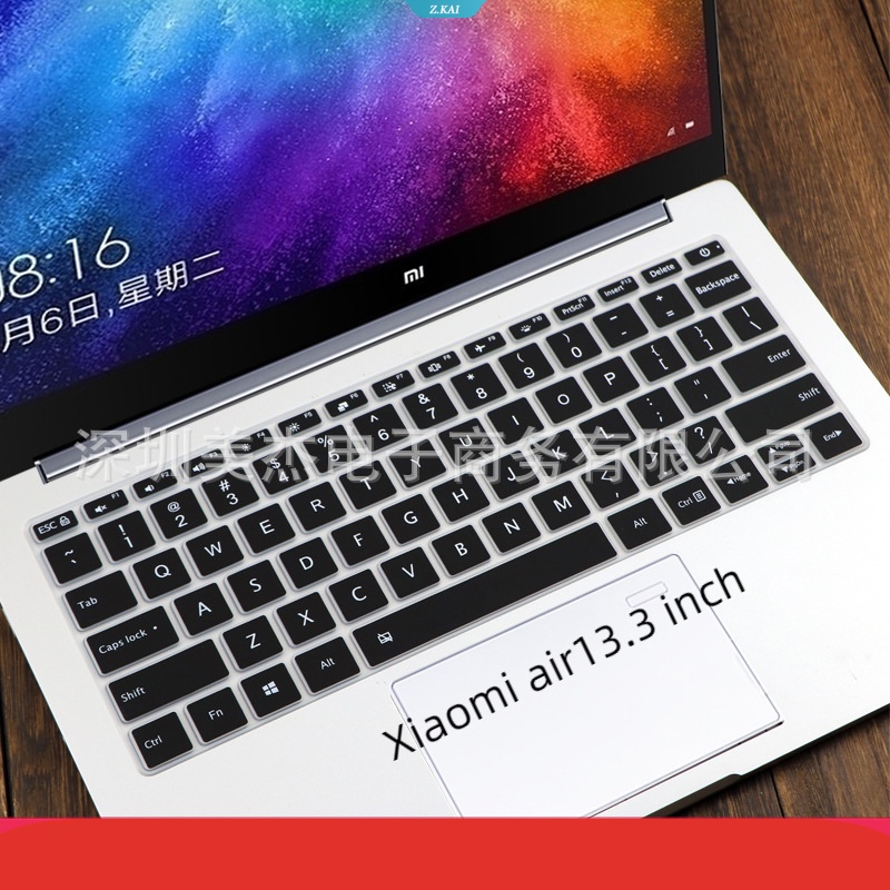 1pcs Cover Pelindung Film Keyboard Ultra-Tipis Tahan Air Dan Debu Dapat Dilepas Dan Dicuci Untuk Nomor Model Adalah Xiaomi Air13.3 Inch Film Keyboard Komputer [ZK]