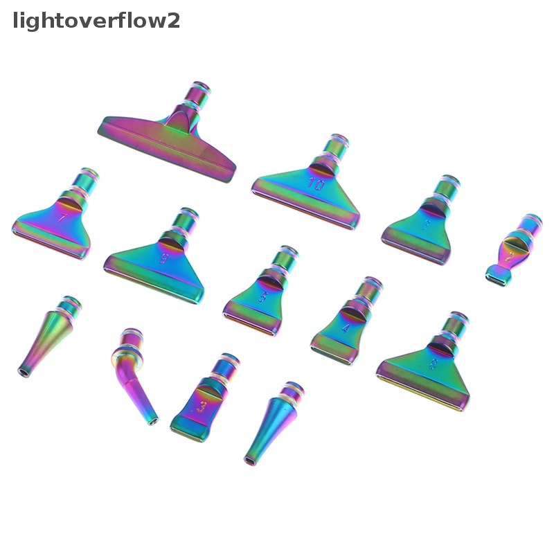 [lightoverflow2] Tip Placer Multi Metal Warna-Warni Untuk Pena Bor 5D Diamond Pager Alat Pena Metal [ID]