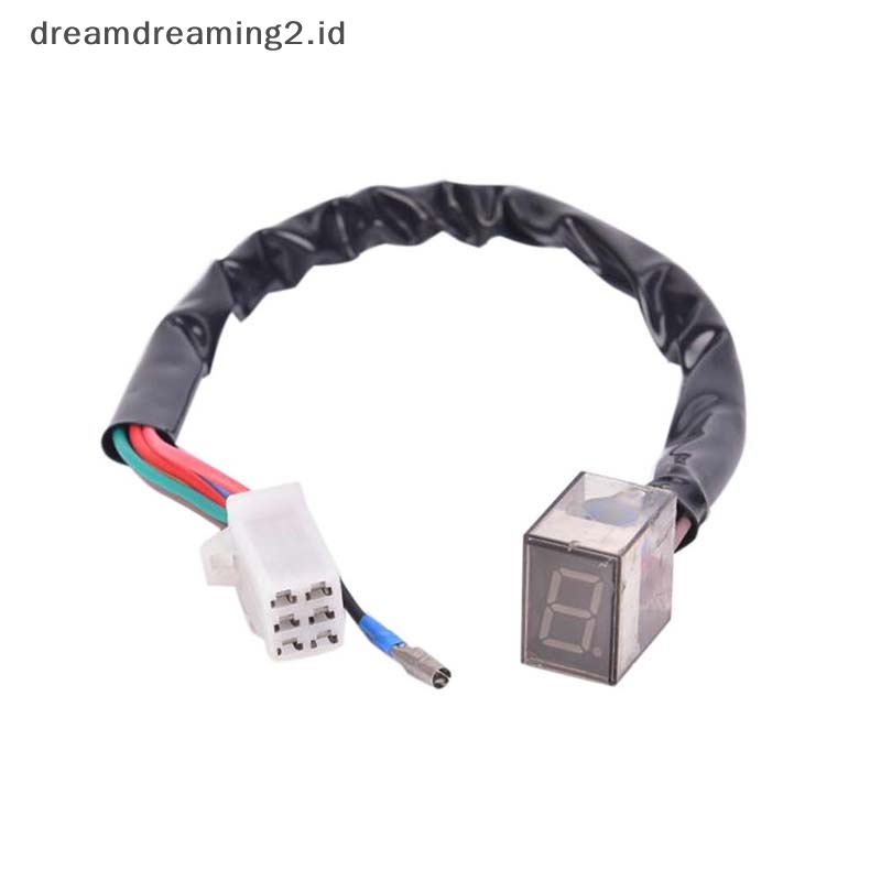 (drea) Led Universal Digital Gear Indicator Motor Display Shift Lever Sensor//