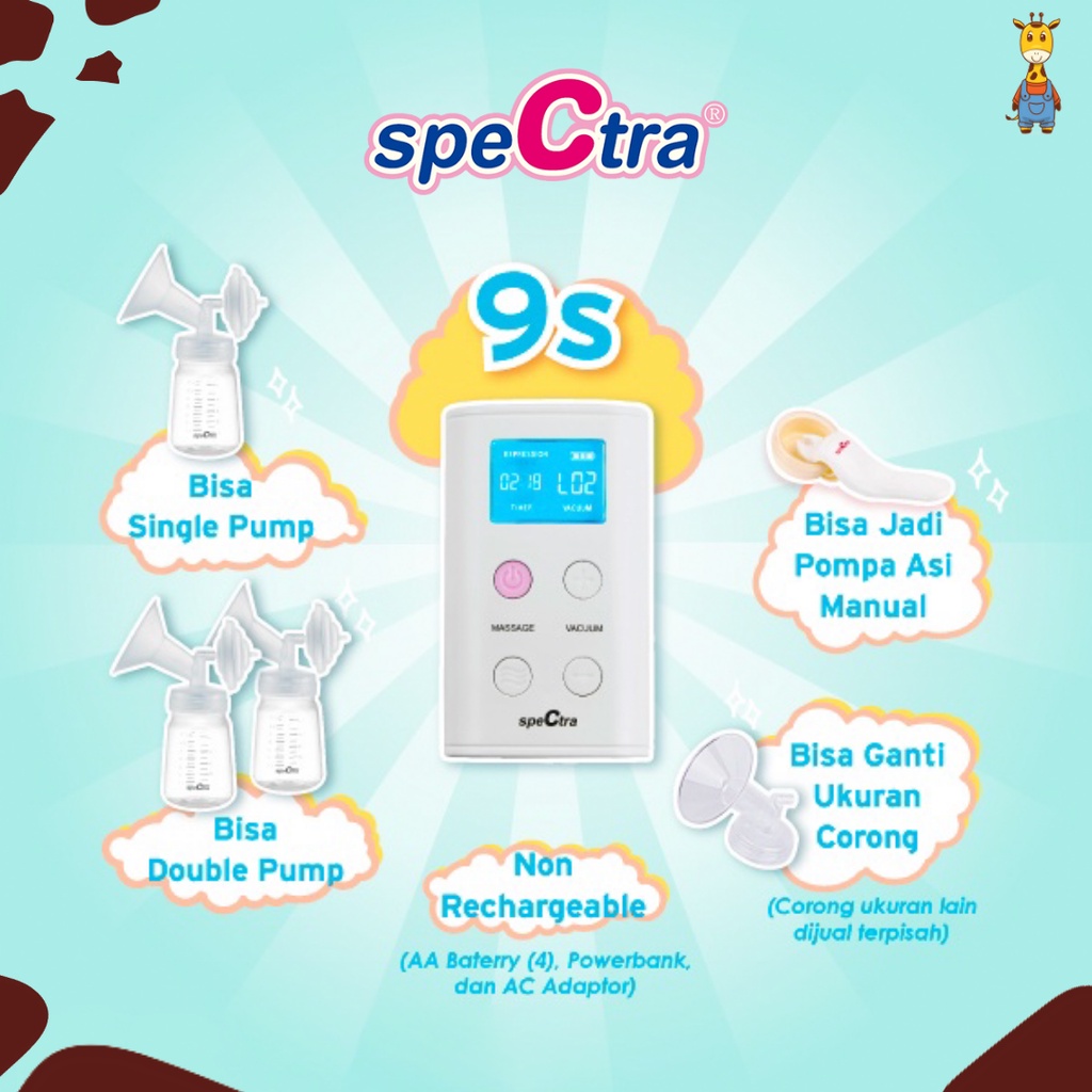 Spectra 9s Electric Breast Pump / Pompa Asi Elektrik