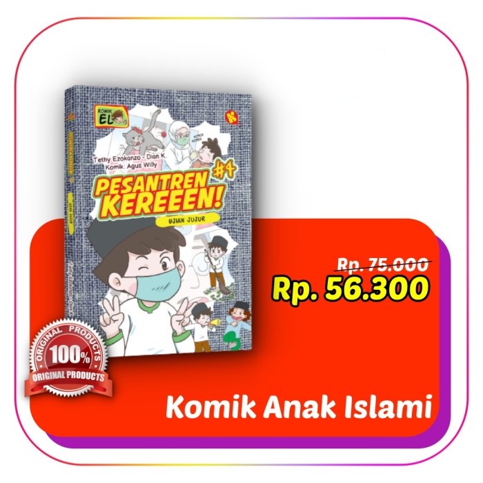 Komik Islami Pesantren Keren Jilid 4