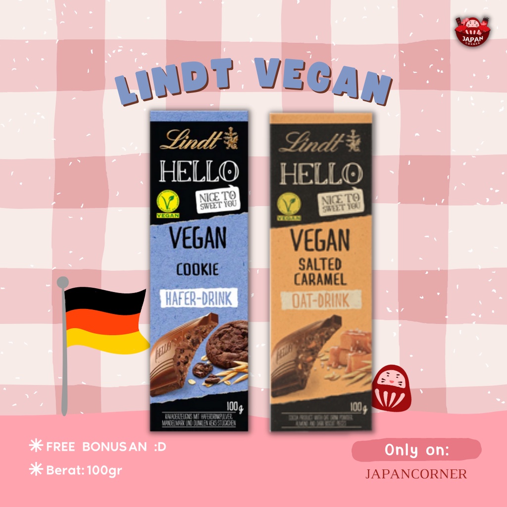 Lindt Hello my name is Vegan 100gr