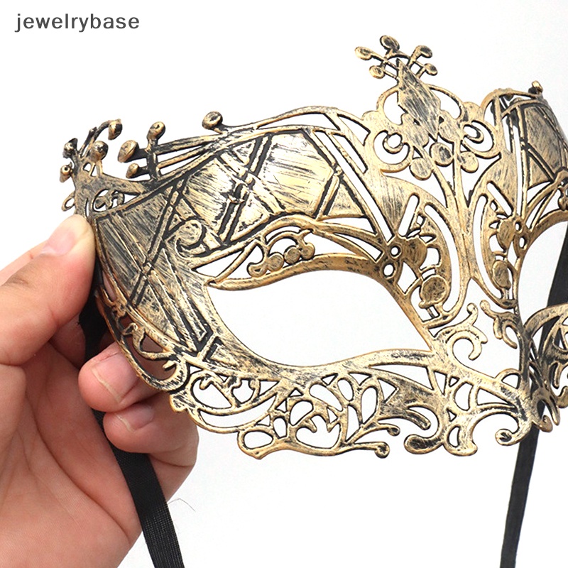 [jewelrybase] 1pc Masker Masquerade Topeng Pesta Kostum Halloween Wanita Pria Fancy Dress Butik