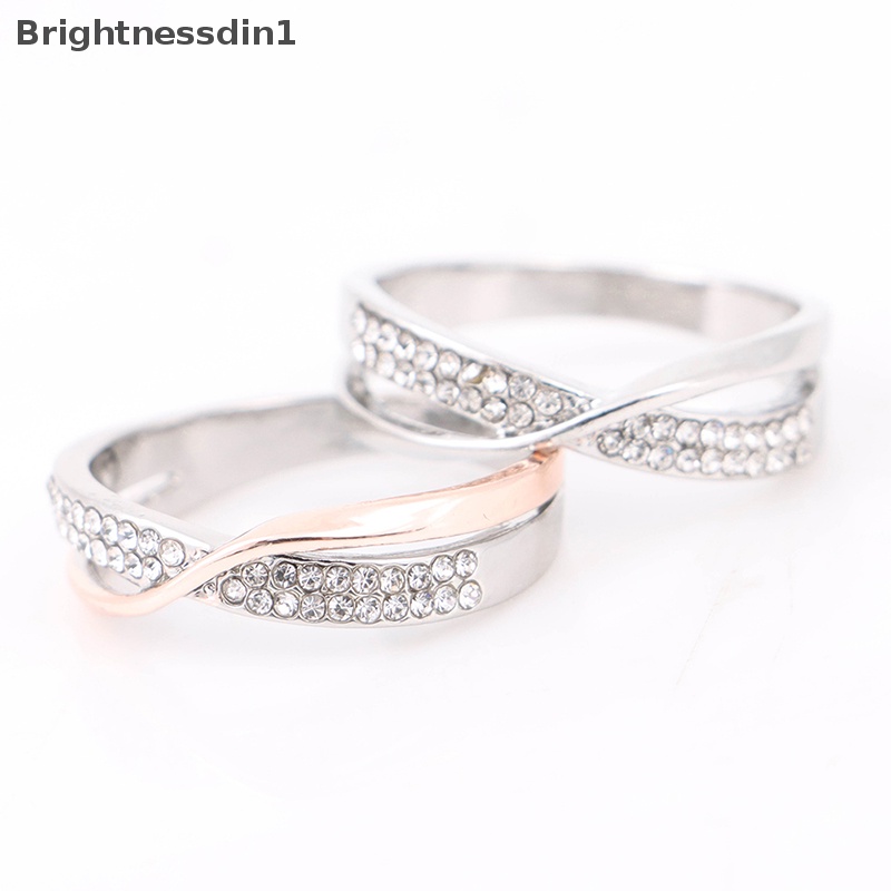 [Brightnessdin1] Penurunan Berat Badan Kristal Berlian Imitasi Cincin Pelangsing Kesehatan Cincin Butik Perhiasan Magnetik