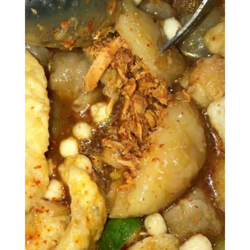

bakso aci ayam suwir