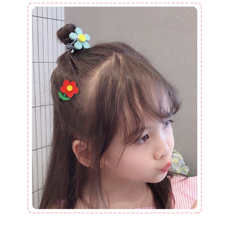 Jepitan Rambut Anak Jepit Rambut Korea Kids Unicorn Candy Fruit Korean Fashion Rainbow Ice Cream - SG