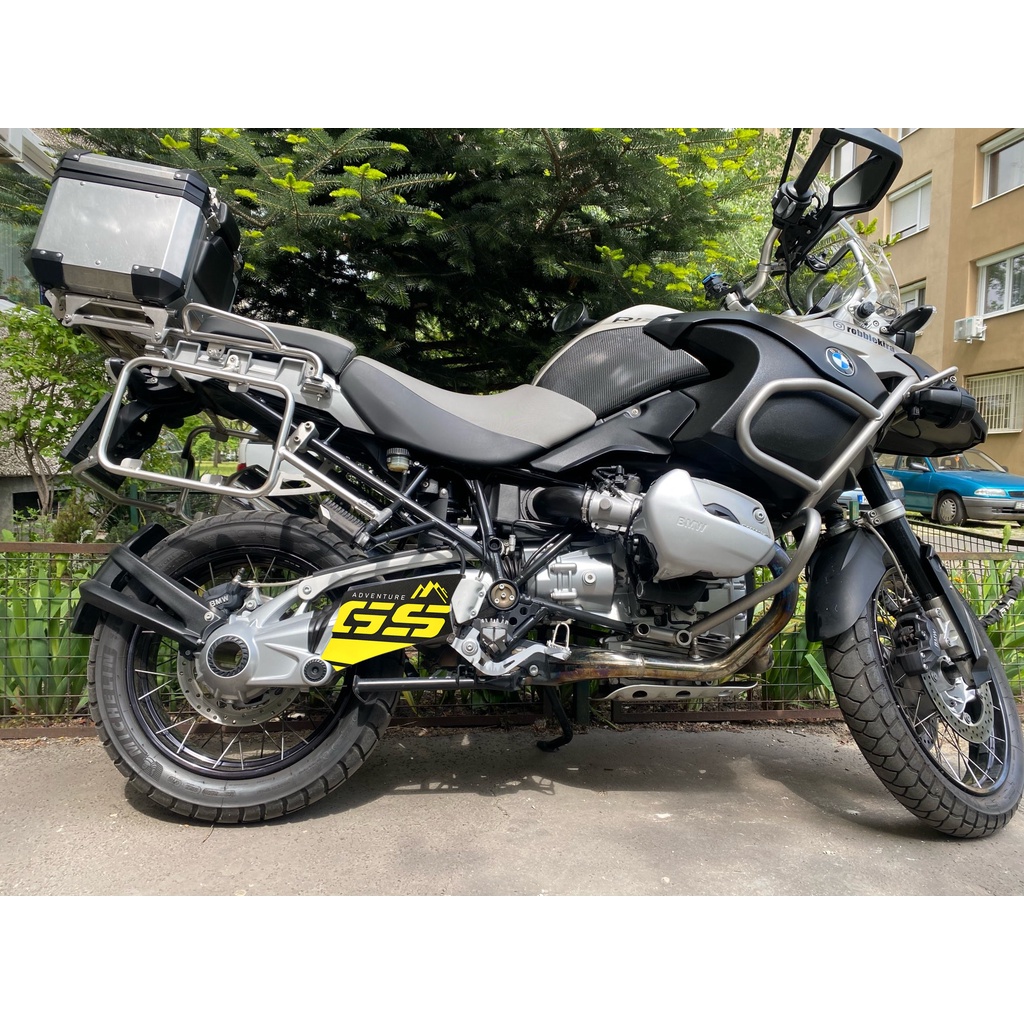 Sepeda Motor Swing Arm Decal Frosted Waterproof Rotating Shaft Swingarm Stiker Untuk BMW Motorrad R1200 R1200GS ADV R1250GS