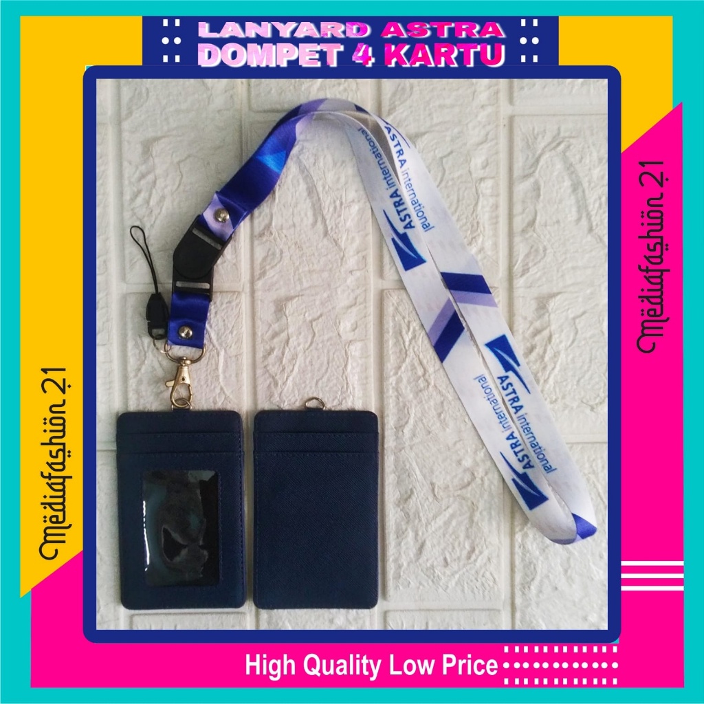 

Lanyard Tali Gantungan ID Card ASTRA INTERNATIONAL Free Strap Gantungan HP/Flashdisk