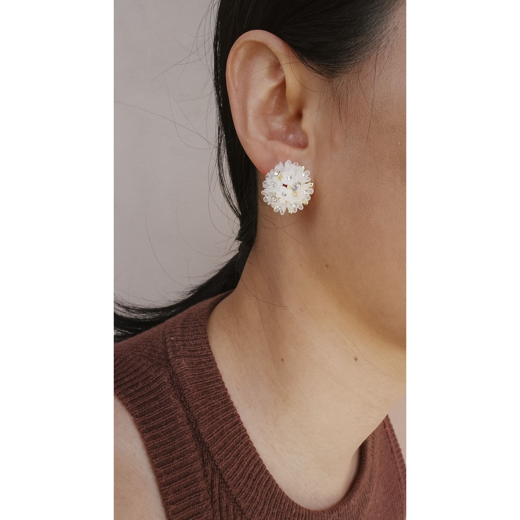 ANTING BUNGA KRISTAL - 2496