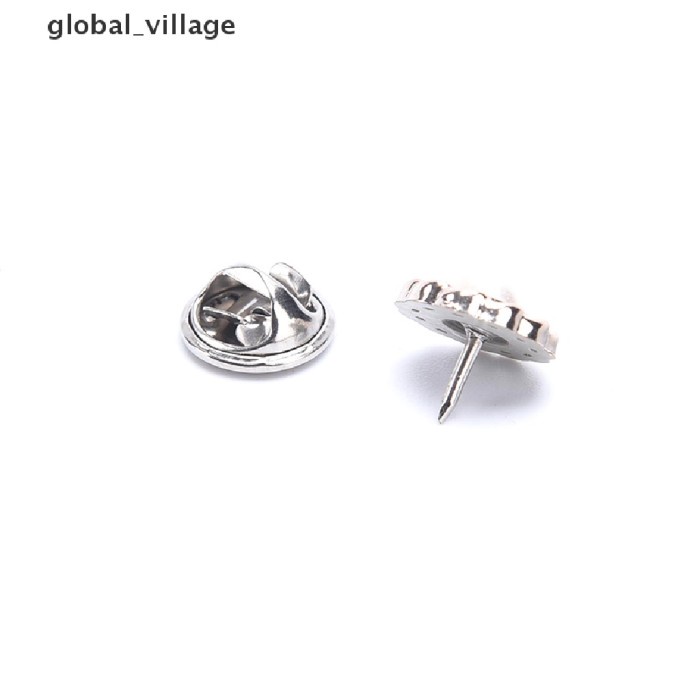 10PCS Women Pearl Brooch Pin Set Button Anti Exposure