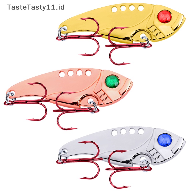 Tastetasty 3-warna Memancing golden Sequin Ikan mandarin Palsu Luya 11G Alat Pancing.