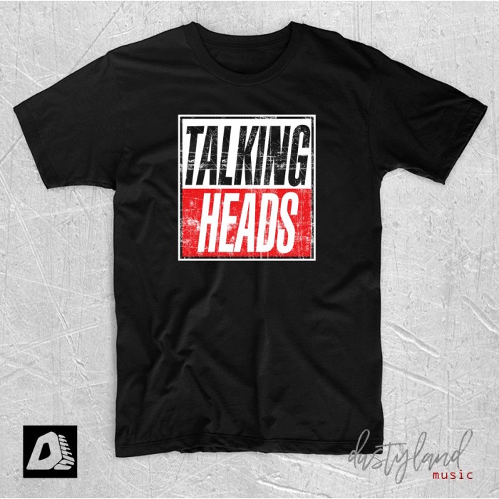 Kaos Band - TALKING HEADS - DISTRESSED LOGO