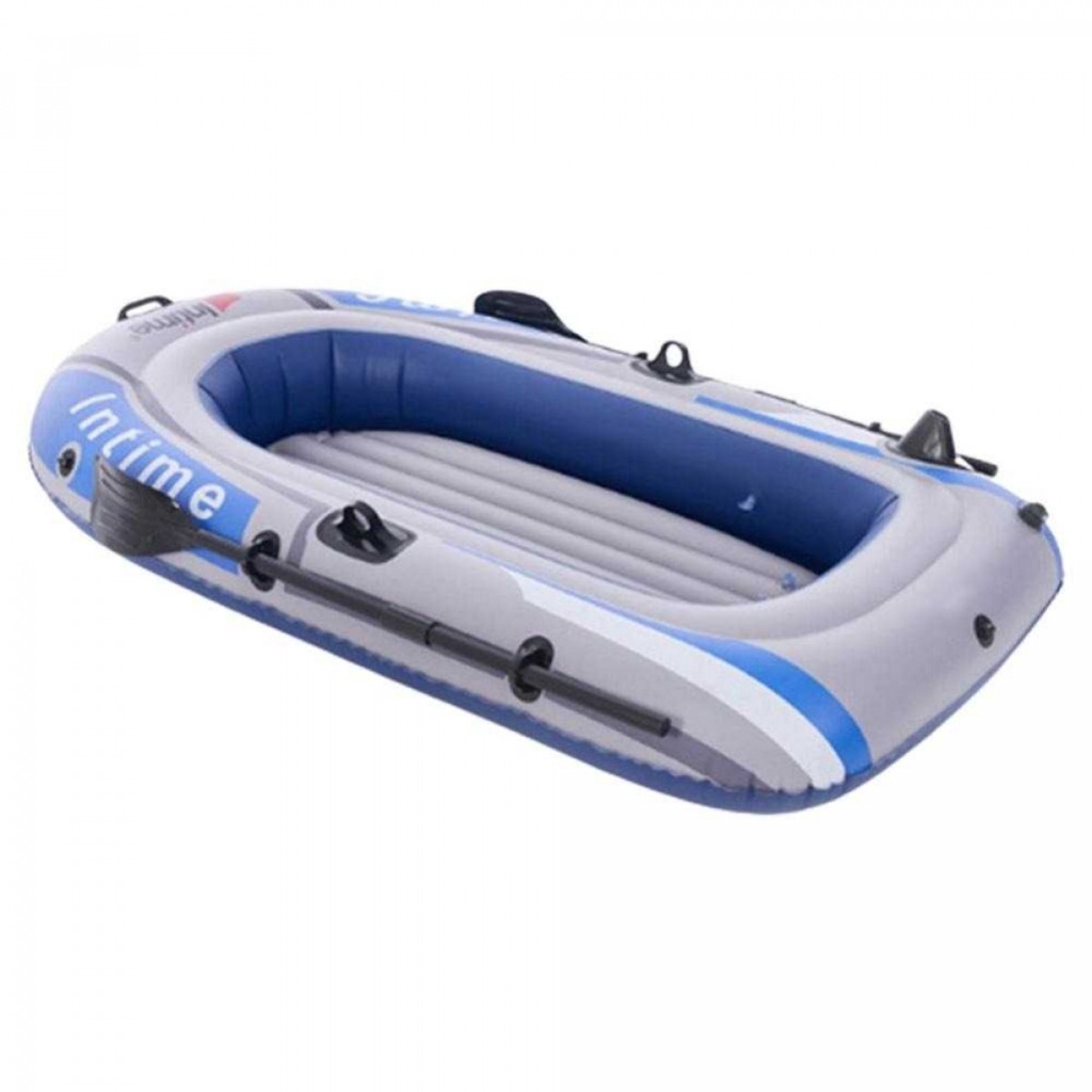 Perahu Karet Mancing Inflatable Fishing Boat 4 Person