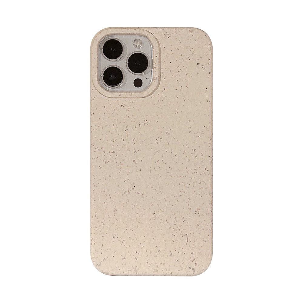 Ins Simple Beige Silikon Case Untuk Iphone SE 2020 7 /8 Plus 14x XR XM 11 12 MINI 13 PRO MAX Casing Cover Pelindung AT0282