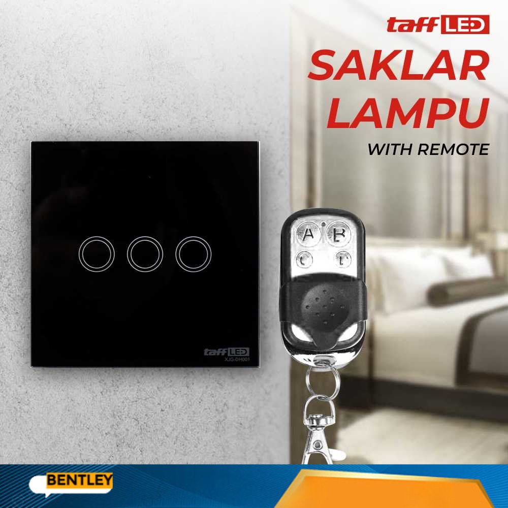 Saklar Lampu Touch LED with Remot