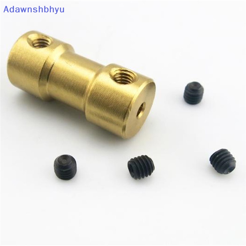 Adhyu New2/3 /3.17 /4 /5mm Motor Shaft Tembaga Coupling Coupler Connector Sleeve Adapter ID