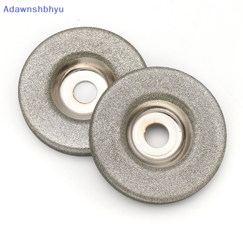 Adhyu 1pc Diamond Grinding Wheel Cup Emery Milling Cutter Sharpener Alat Potong Sudut ID