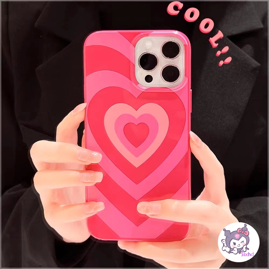 IPHONE Kompatibel Untuk Iphone14 13 12 11 Pro Max SE 2020 X Xr Xs Max8 7 6Plus Permen Casing Cinta Hati Silikon Casing Ponsel Lembut Anti Jatuh Pelindung TPU Cover XJJJJ
