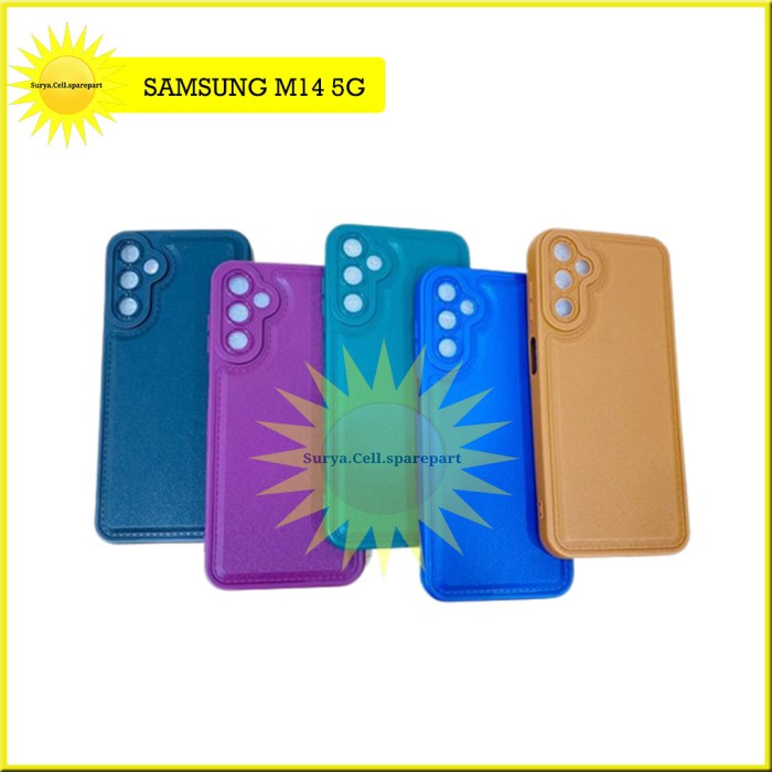 Case Square Leather Pro Samsung M14 5g