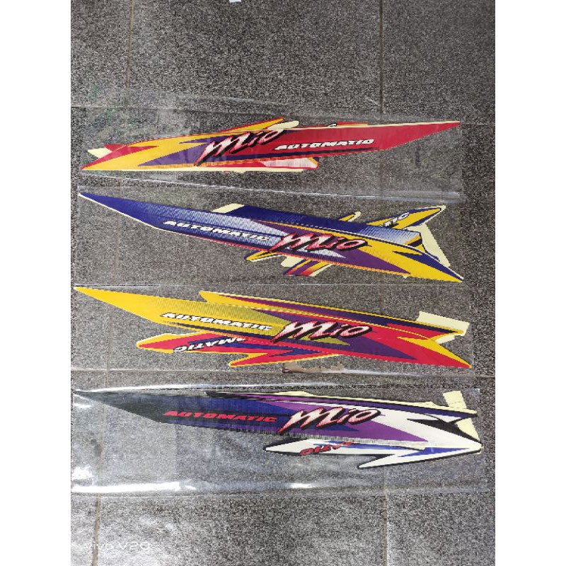striping mio sporty 2004 kuning