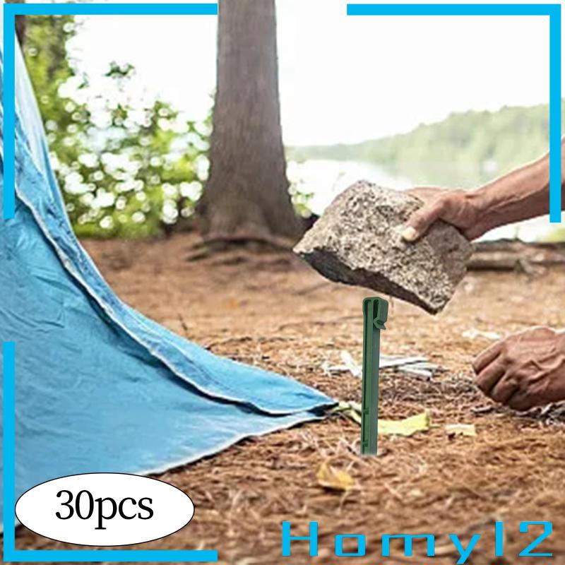 [HOMYL2] 30buah Camping Stakes Multiuse Tahan Lama Heavy Duty Kuat Pasak Tenda