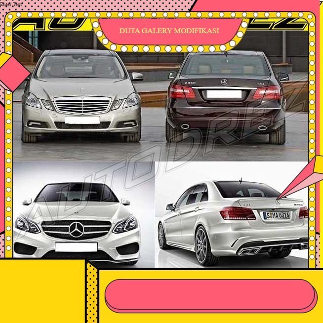 Bodykit Mercy Mercedes E-Class W212 2009 - 2013 Upgrade FL 2014 Taiwan