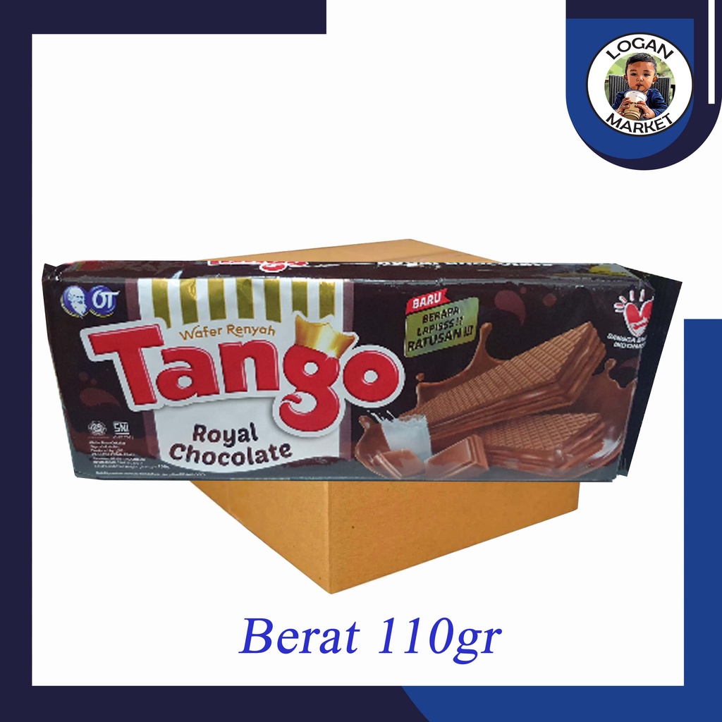 

Dus Karton Tango Long Wafer Coklat Chocolate 110gram 110 gram Isi 24