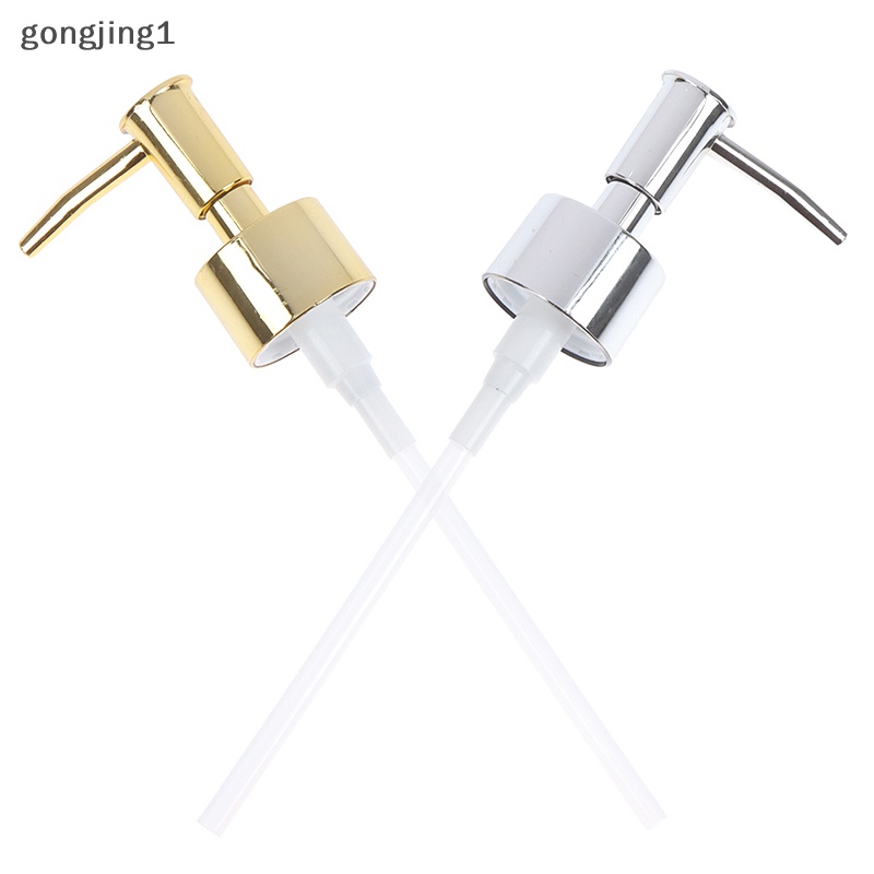 Ggg Metal DIY Soap Pump Dispenser Lotion Cair Pengganti Kepala 28benang Tutup Pump ID