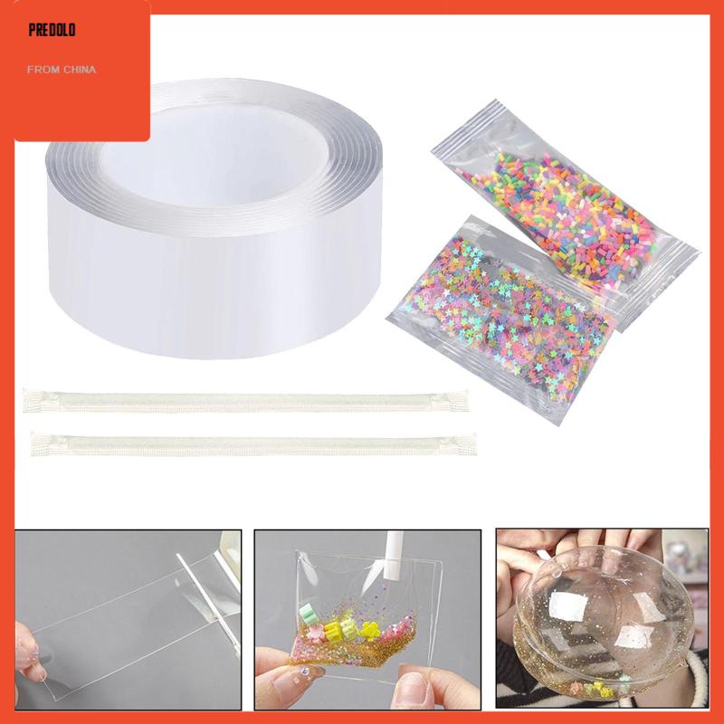 [Predolo] Bubble Blowing Double Sided Tape Non Trace Panjang 100cm