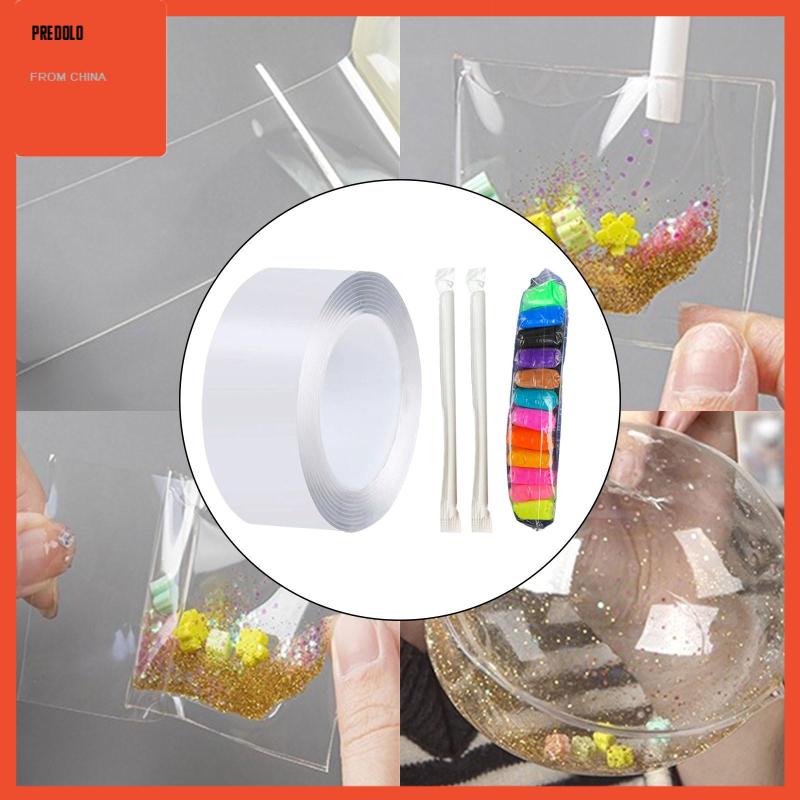 [Predolo] Double Sided Tape Multifungsi Lucu Untuk Meniup Bubble Mainan 2mmx5cmx1m