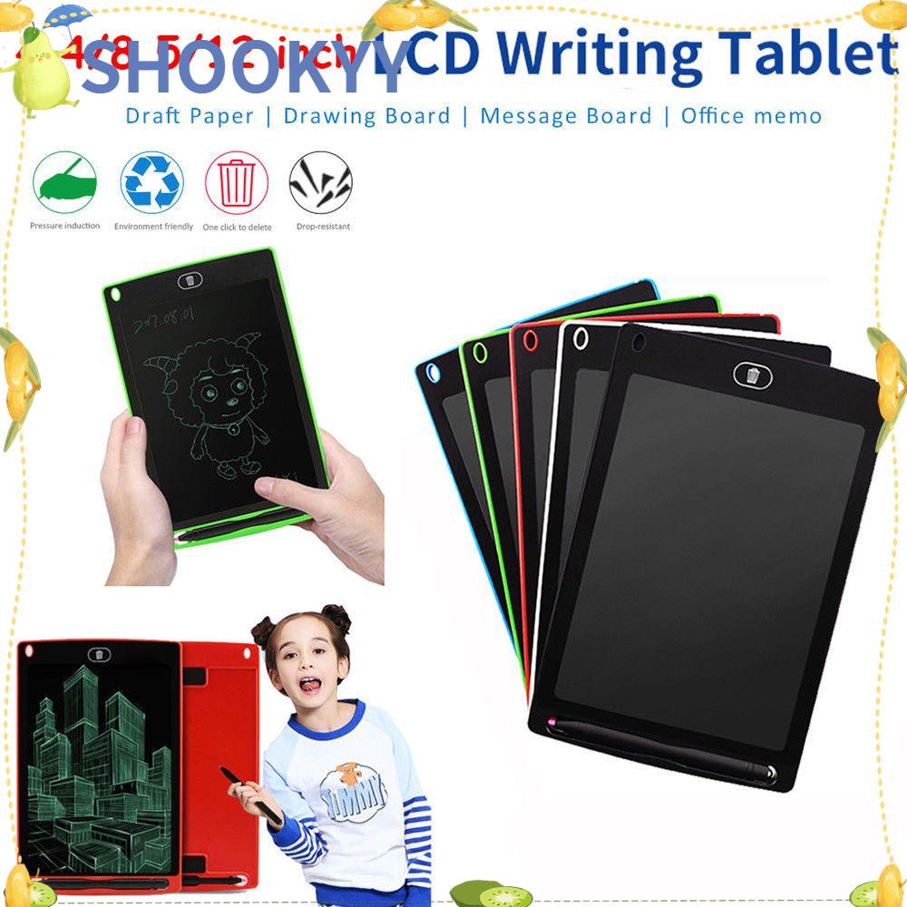 Hadiah Tablet Tulisan CHOOKYY 4.4/8.5/12inch Untuk Anak Digital LCD Wordpad