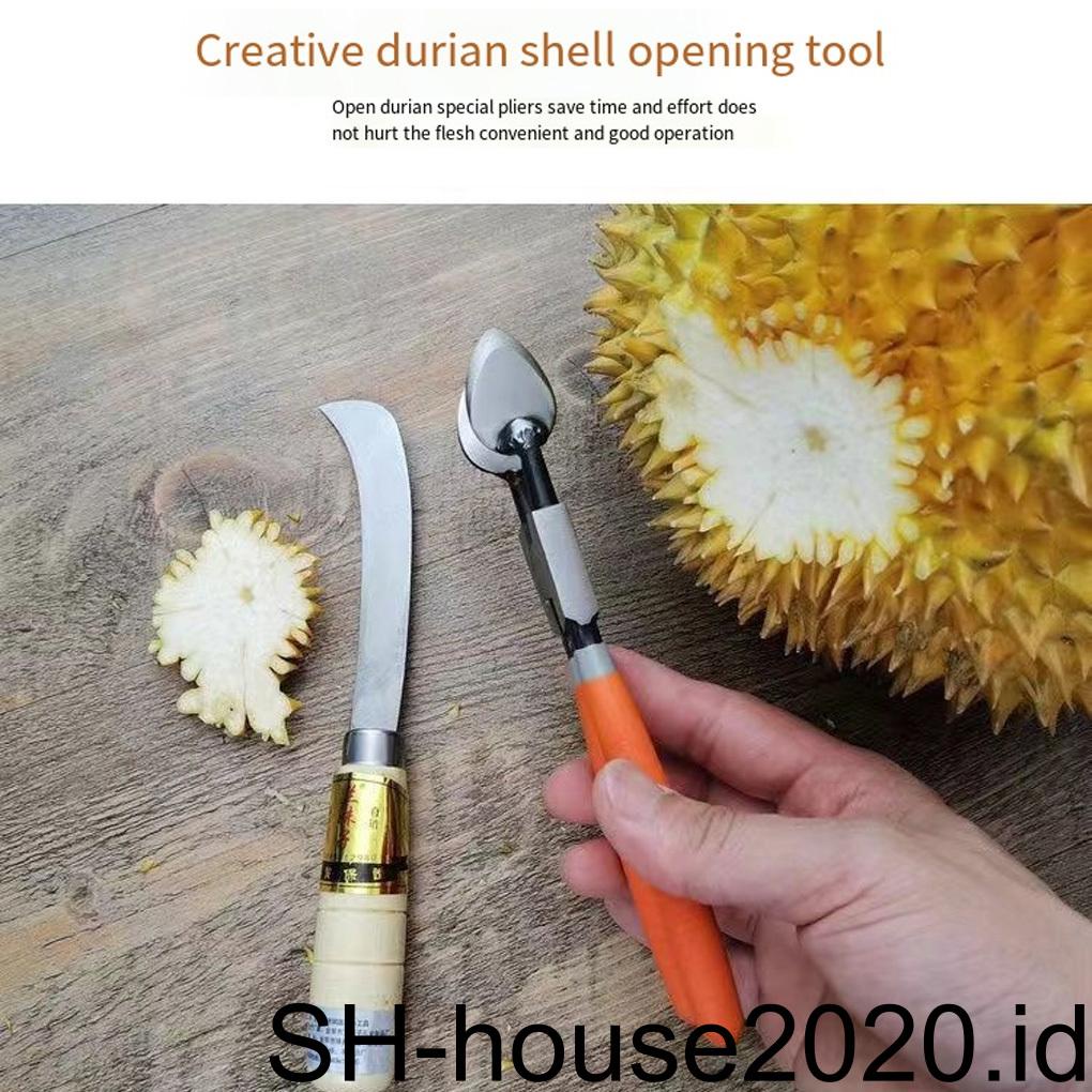 Alat Penjepit Pembuka Durian Dioperasikan Tangan Manual Shelling Grips Tang Kupas Peralatan Dapur Rumah Tangga Toko Buah