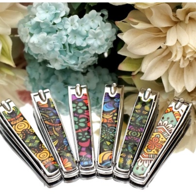 BAJ Gunting Kuku Ukuran Besar Motif Batik Nail Clipper Best Quality AK100