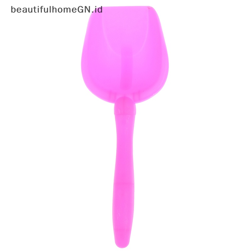 {Cantik} 2pcs 17cm Mainan Pantai Sekop Anak Bermain Candy Color Dredging Tool~