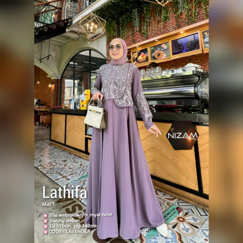 LATHIFA Dress By NIZAM