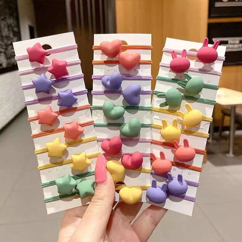 Ikat Rambut Karet Elastis Lucu Korean Aksesoris ACC