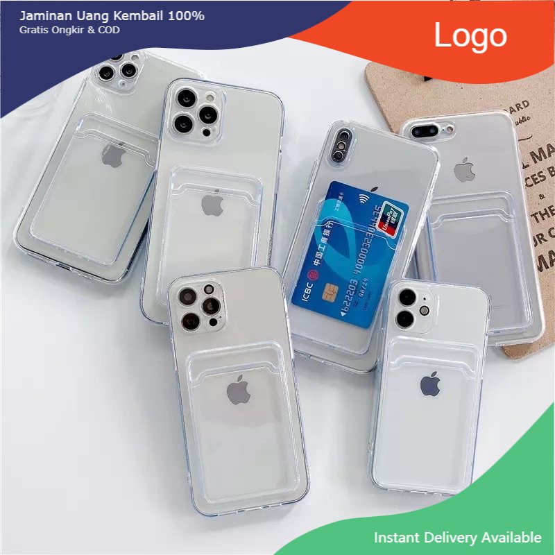 Termurah  CASE Soft Case Card Holder Slot Foto / Kartu VIVO T1 V20 SE V21 V21E V23 V23E Y01 Y1S Y11 