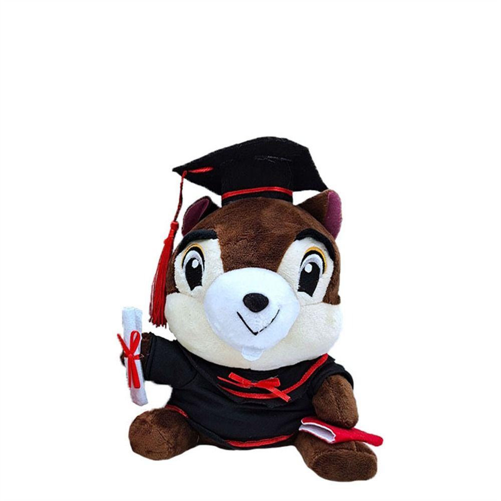 Lanfy Musim Wisuda Mainan Mewah Kreatif Dekorasi Kamar Mainan Lembut Kartun Stufffed Hewan Cosplay Rilakkuma Stufffed Mainan