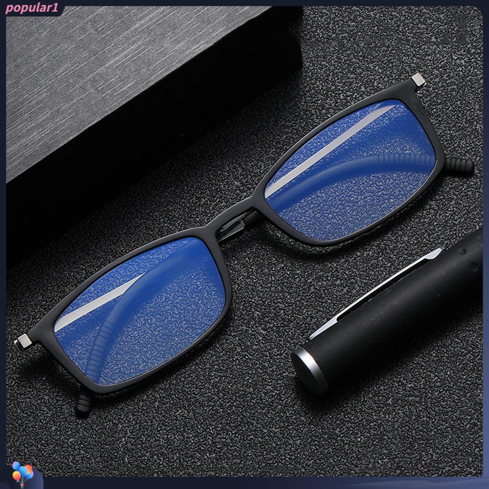 Populer Anti-Cahaya Biru Kacamata Fashion Vision Care Ultra-Tipis Presbyopia Eyewear