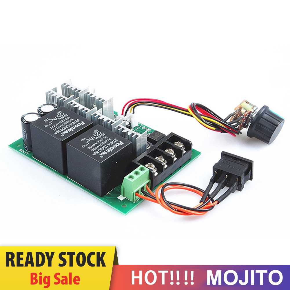 Dc12v 24V 36V Brush Motor Speed Controller 2000W 40A Modul Gubernur Motor