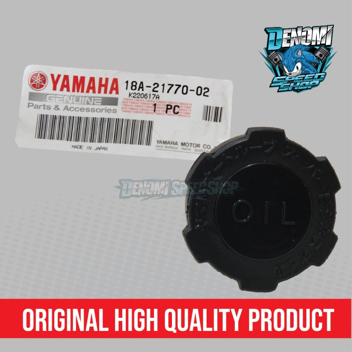 Karet Tutup Botol Tabung Oli Samping  Yamaha F1ZR FIZR F1Z FIZ R Force 1 Original Japan 18A-21770-02