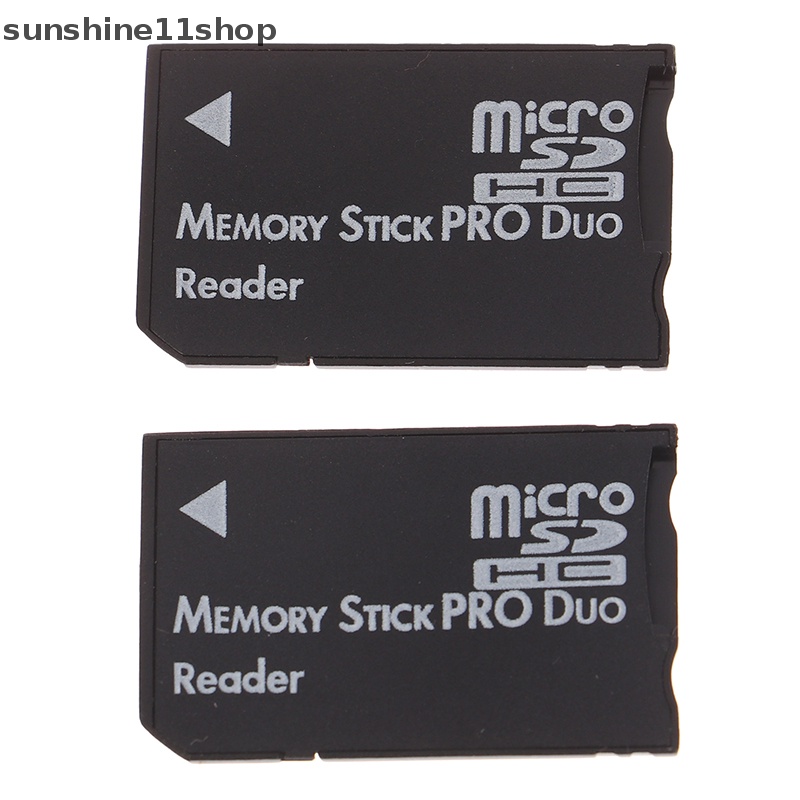 Sho Micro SD SDHC TF to Memory Stick MS Pro Duo PSP Adapter Untuk 1000 2000 3000 N