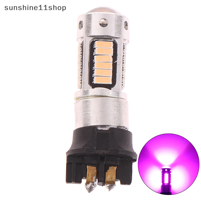 Sho Daytime Running Light 4014lampu Kabut 30smd Kuning Putih Merah Pink 12V PW24W Lampu Bohlam LED Sein N